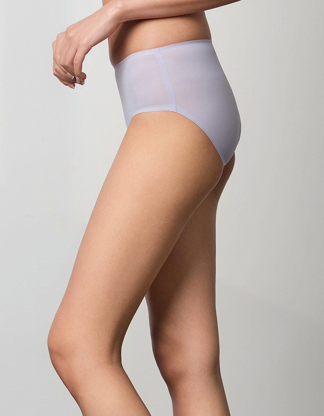 AIRY breathable Rib fabric Brief Panty Brief Her own words New Evening Haze S 