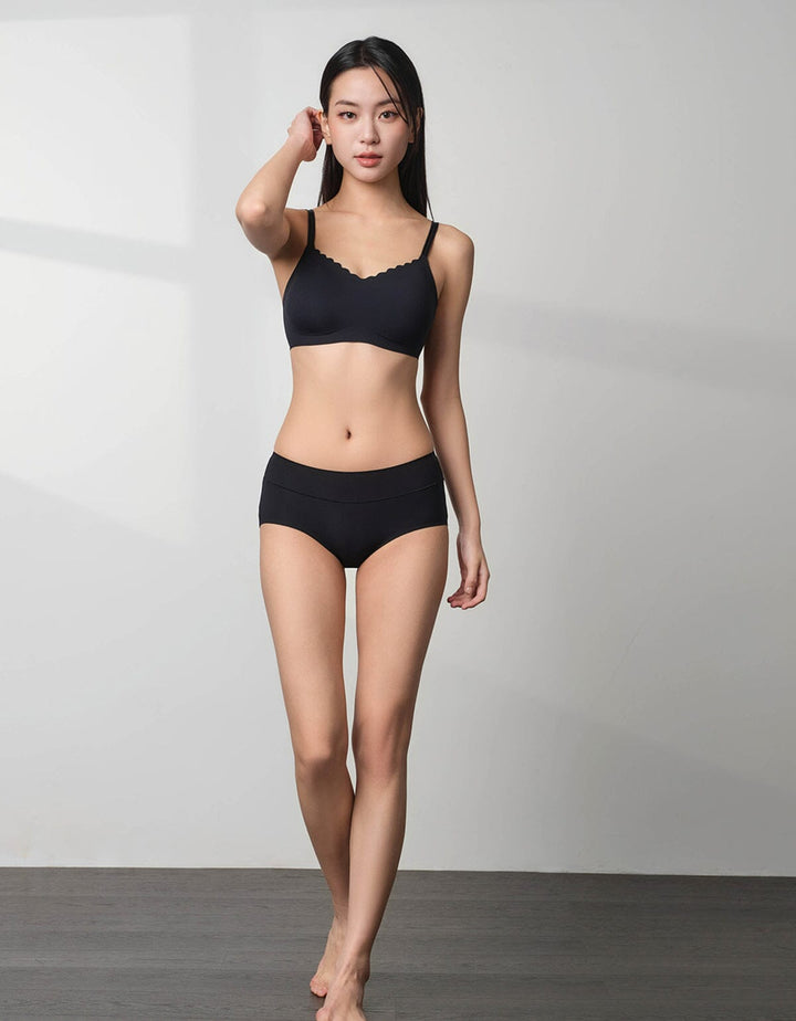 AIRY breathable Ribbed Boyleg Panty Boyleg Her own words 