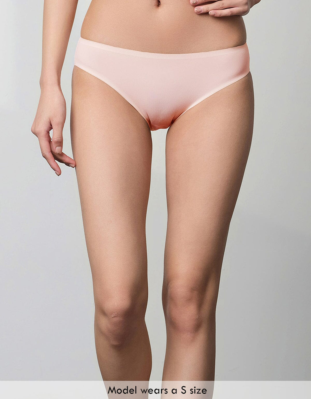 AIRY Breathable Rib Fabric Bikini Panty Bikini Her own words 