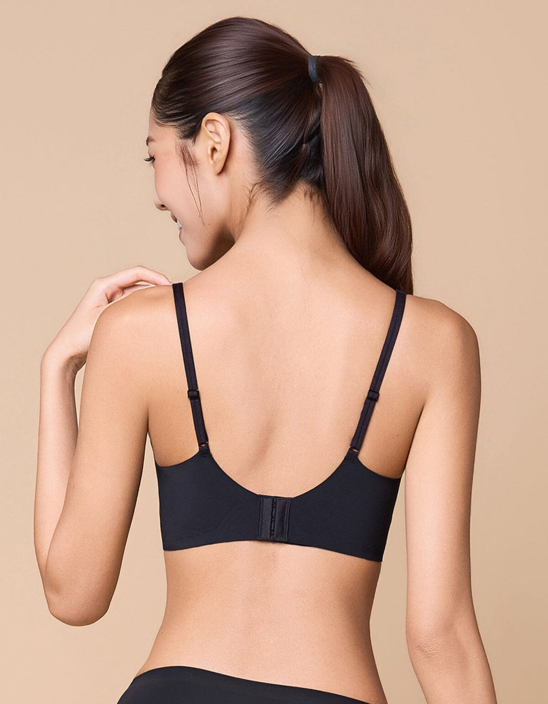 INVISIBLE Deep V Push Up Bralette Bra Her own words 
