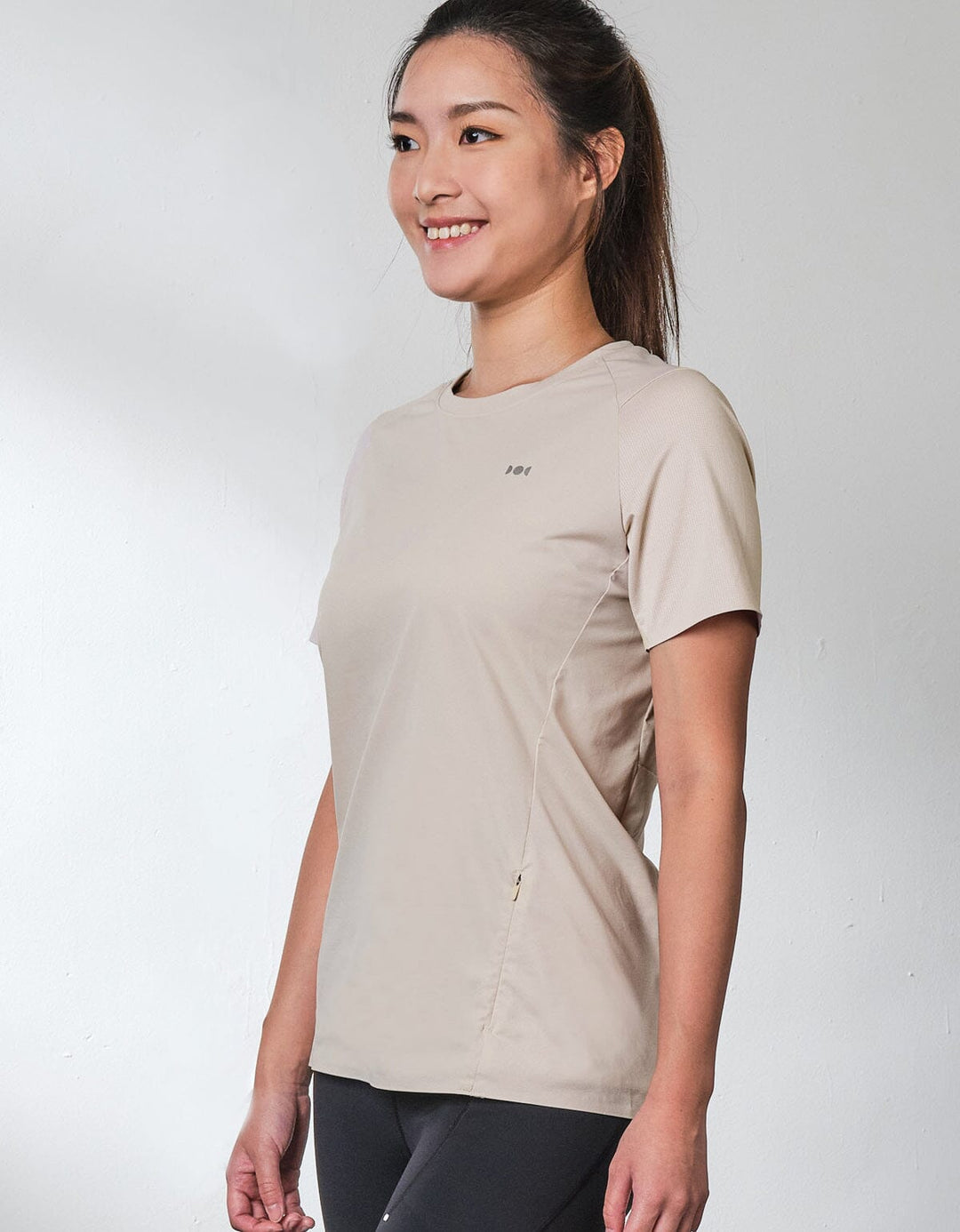 HOW- STAYDRY Quick Dry Short Sleeve Top Tops Her own words SPORTS 