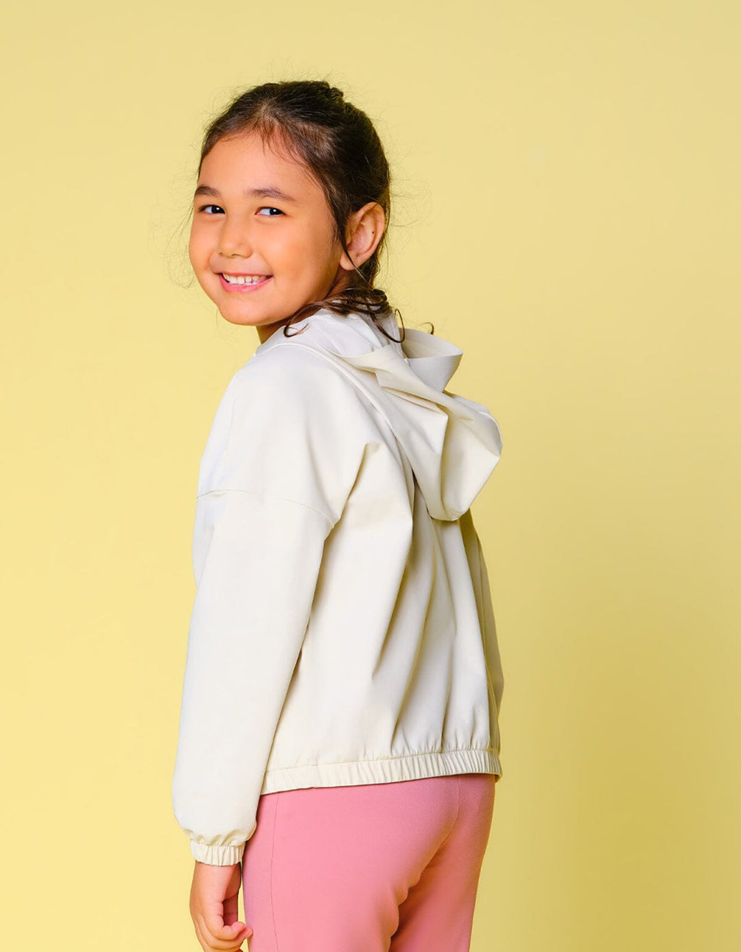 Kids HOW-STAYDRY UV Protection Cool Touch Quick Dry Running Jacket Jacket Her own words 