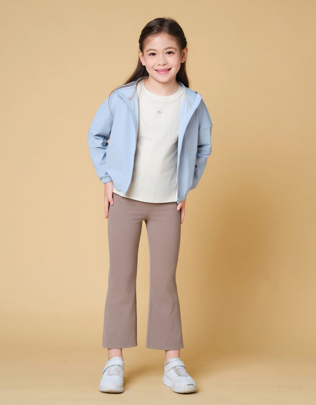 Kids HOW-STAYDRY UV Protection Cool Touch Quick Dry Running Jacket Jacket Her own words SPORTS 