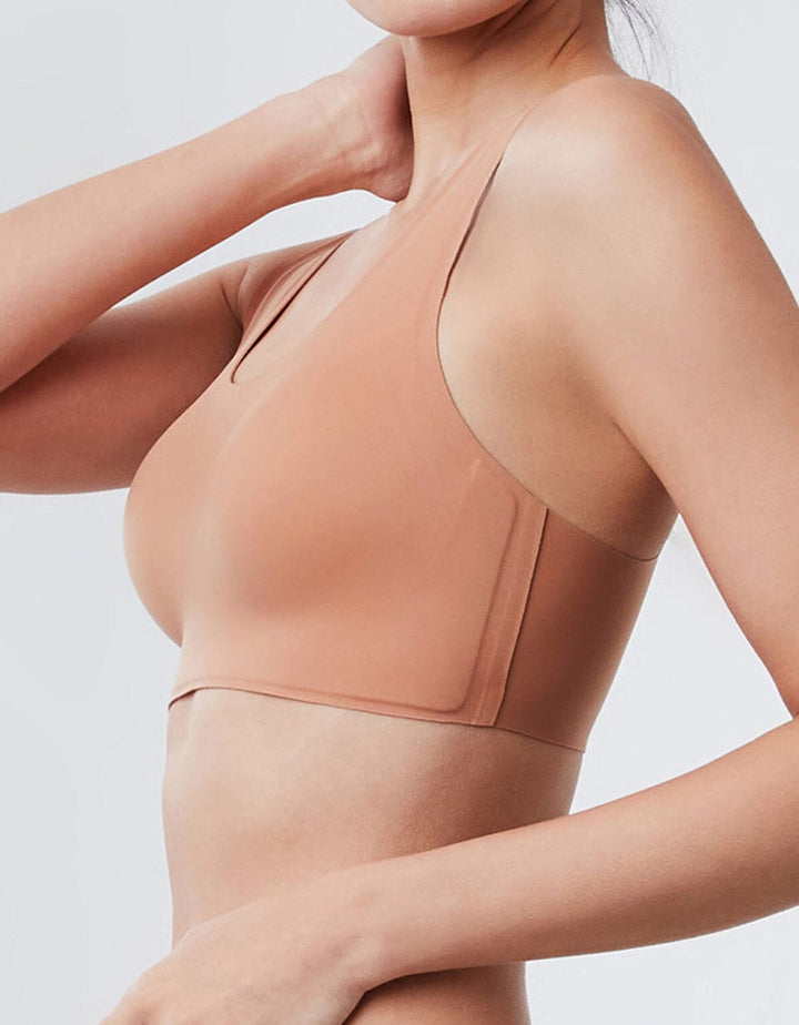 SOLUTION Max Free REextraSkin™ Light Shaping Bra Top Bra Her own words Camel S (75A-B) 