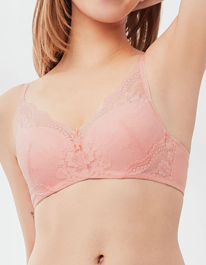 SUSTAINABLE Plunge Push Up Lace Bra Bra Her own words 