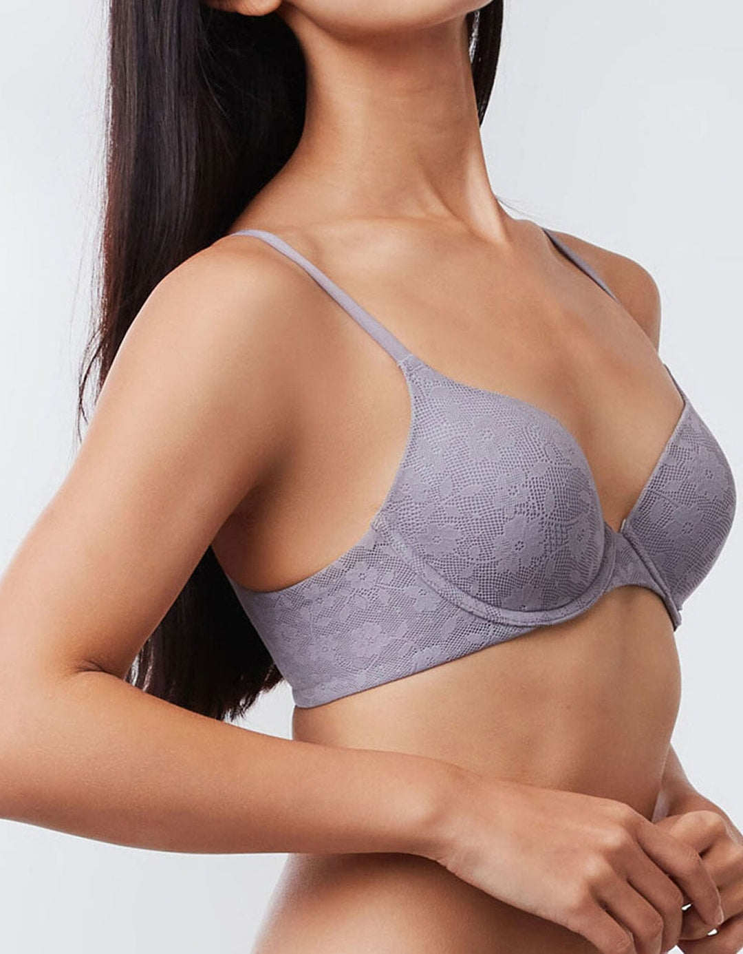 STYLIST Lightmesh Airy REmatrixpad™ Soft Touch Lightly Lined Bra Bra Her own words Quicksliver 70B 