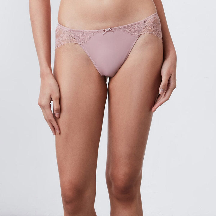 Match Back Lace Bikini Panty Panty Her Own Words Deauville Mauve S 