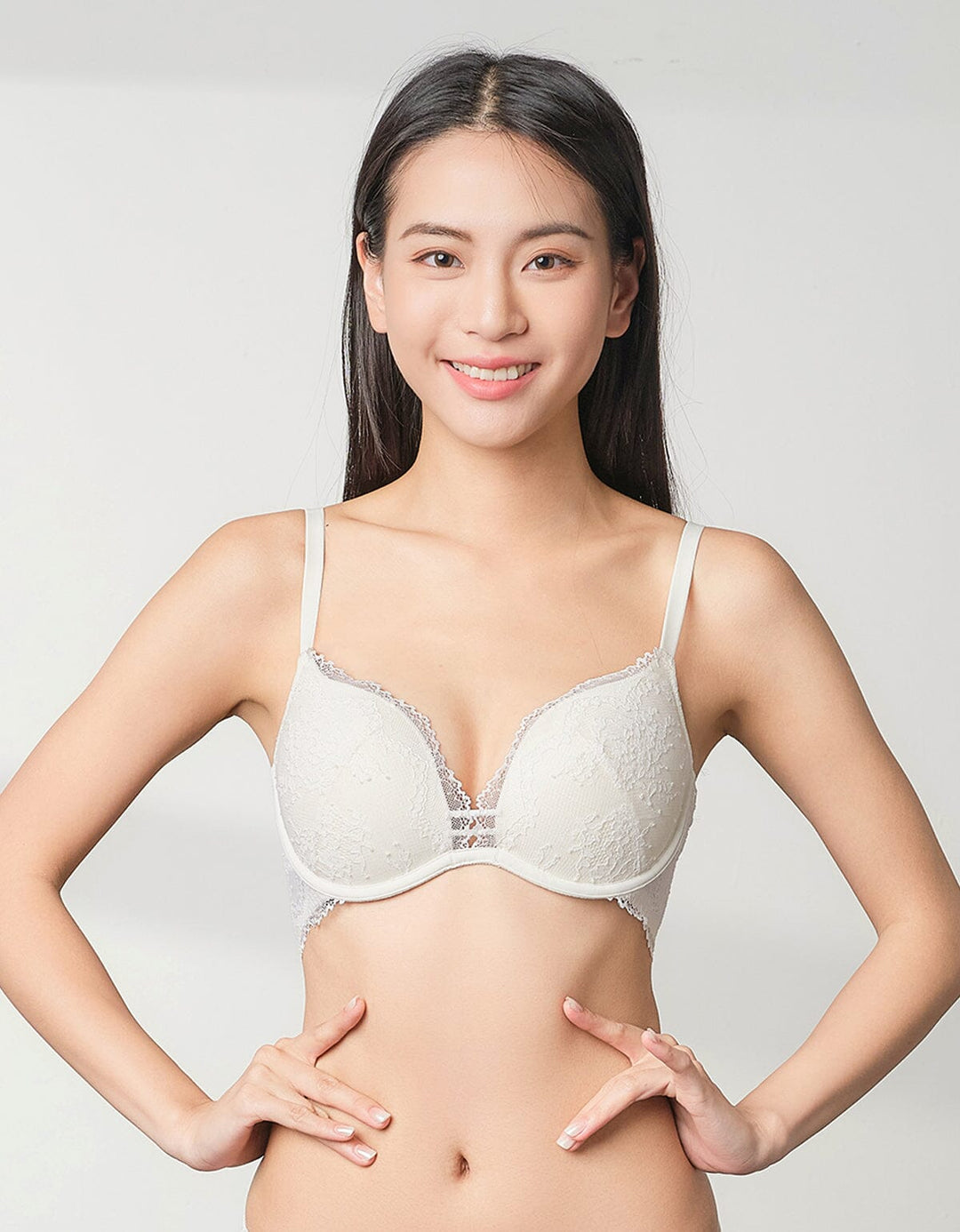 STYLIST ELK Push Up W-Wired Lace Bra Bra Her own words 