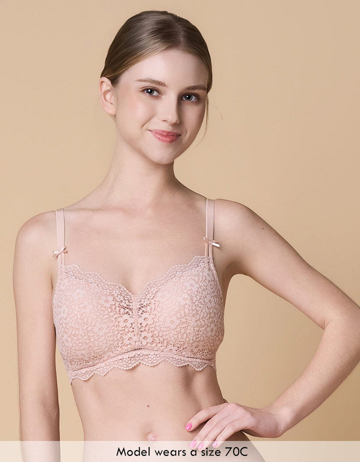 SOLUTION Non Wired Lace Bra Bra Her own words 