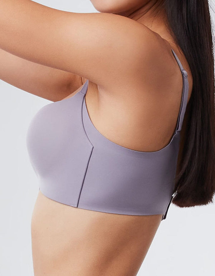 SOLUTION Soft Wire REadGrid™ Wing Butterfly Push Up Bra Bra Her own words Quicksilver 70B 