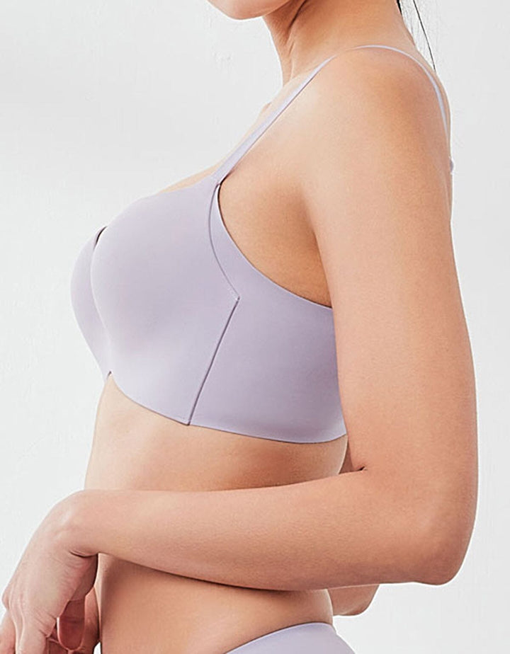 SOLUTION Soft Wire REadGrid™ Wing Butterfly Push Up Bra Bra Her own words Languid Lavender 70B 