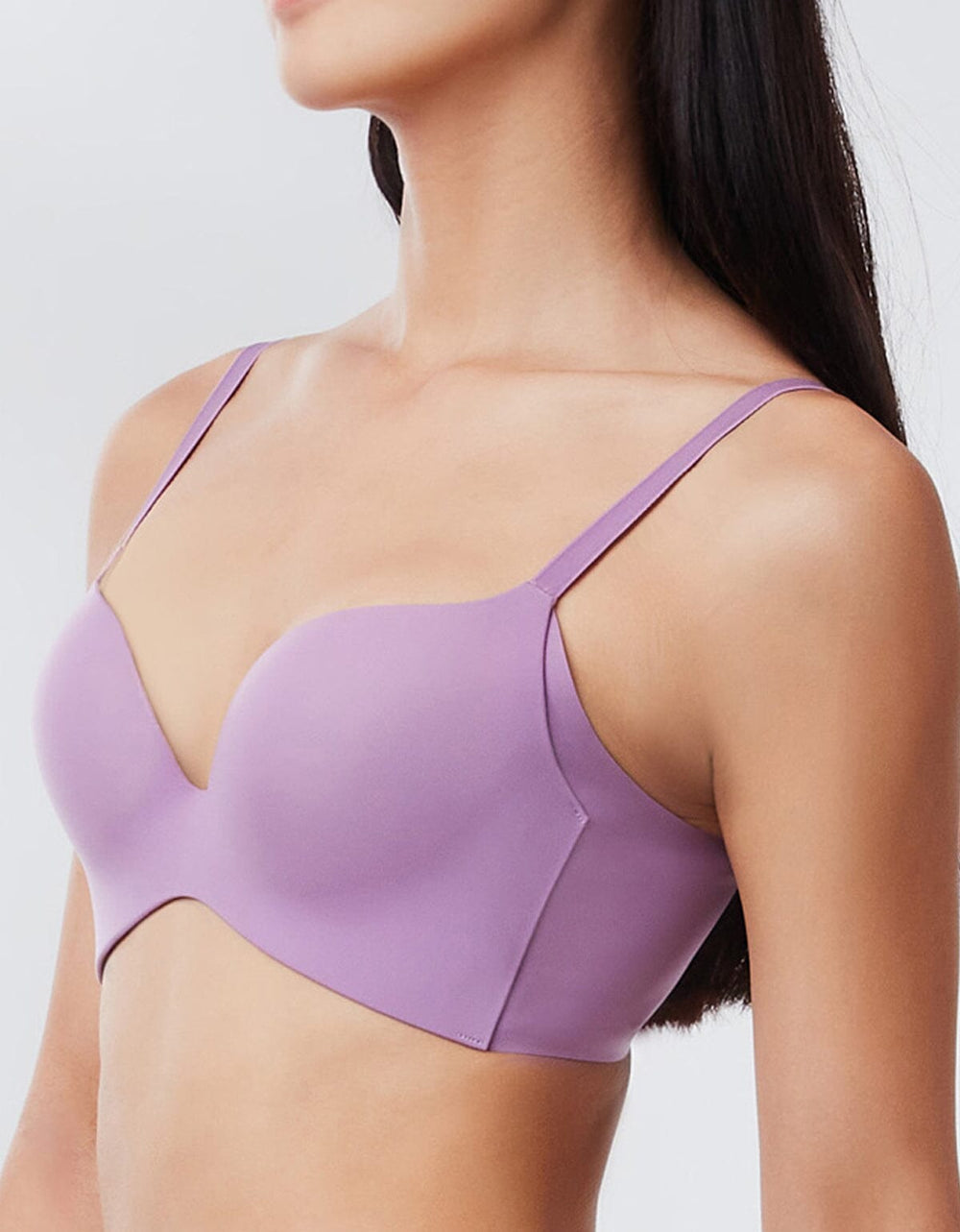 SOLUTION Soft Wire REadGrid??? Wing Butterfly Push Up Bra Bra Her own words Orchid Mist 70B 