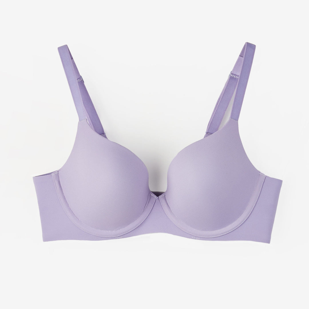 Solution REadGrid????????Soft Wire Full Coverage Lightliy Lined Bra Bra Her Own Words Languid Lavender 70C 