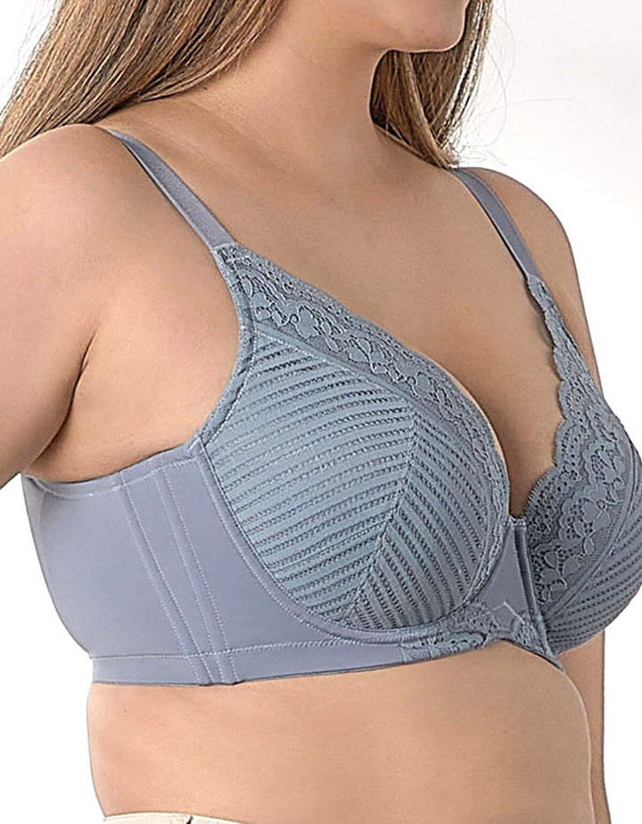 AIRY Max Lightly Lined Lace Bra Bra Her own words New ST Stone 75D 
