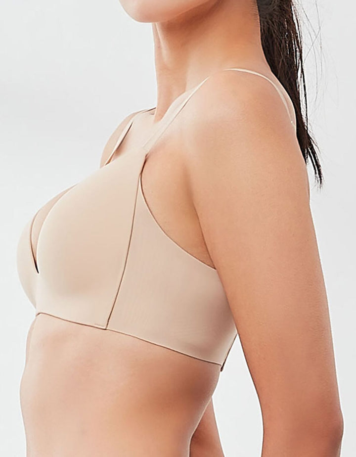 SOLUTION Airy REmatrixpad™ REsiltech™ Wing Non Wired Bra Bra Her own words Moonlight 70B 