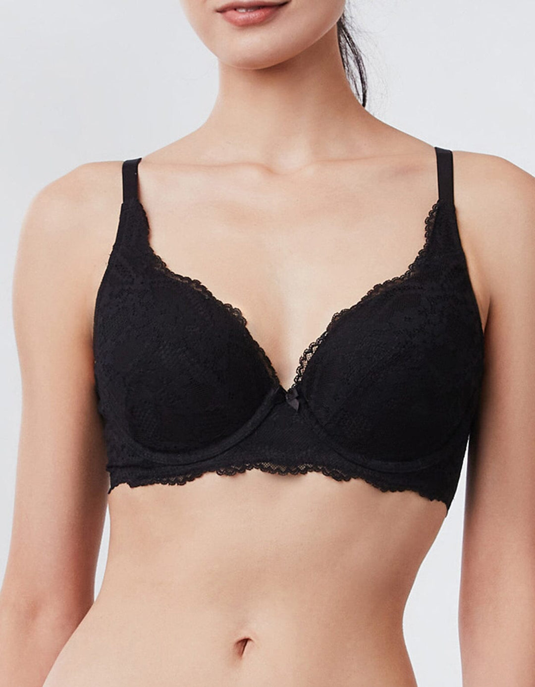 SUSTAINABLE REherbafoam™ Soft Touch Full Coverage Lightly Lined Lace Bra Bra Her own words 