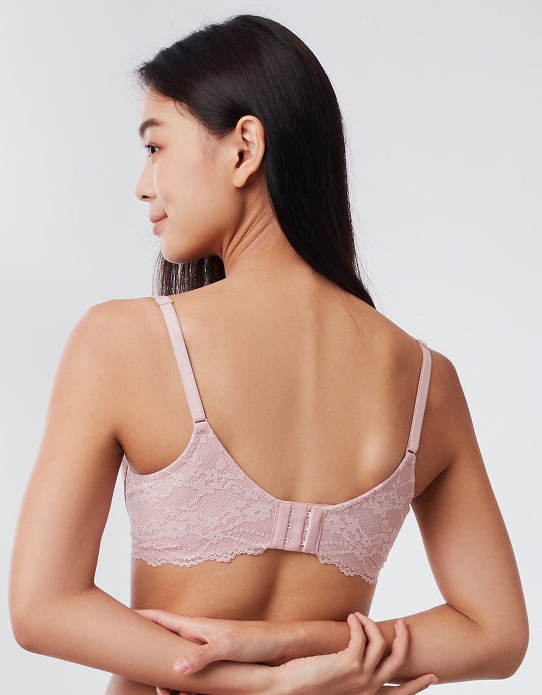 SUSTAINABLE REherbafoam™ Soft Touch Full Coverage Lightly Lined Lace Bra Bra Her own words 