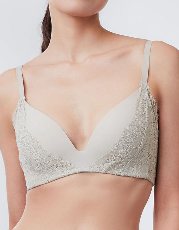 SOLUTION Airy REmatrixpad™ Non Wired Lace Bra Bra Her own words 