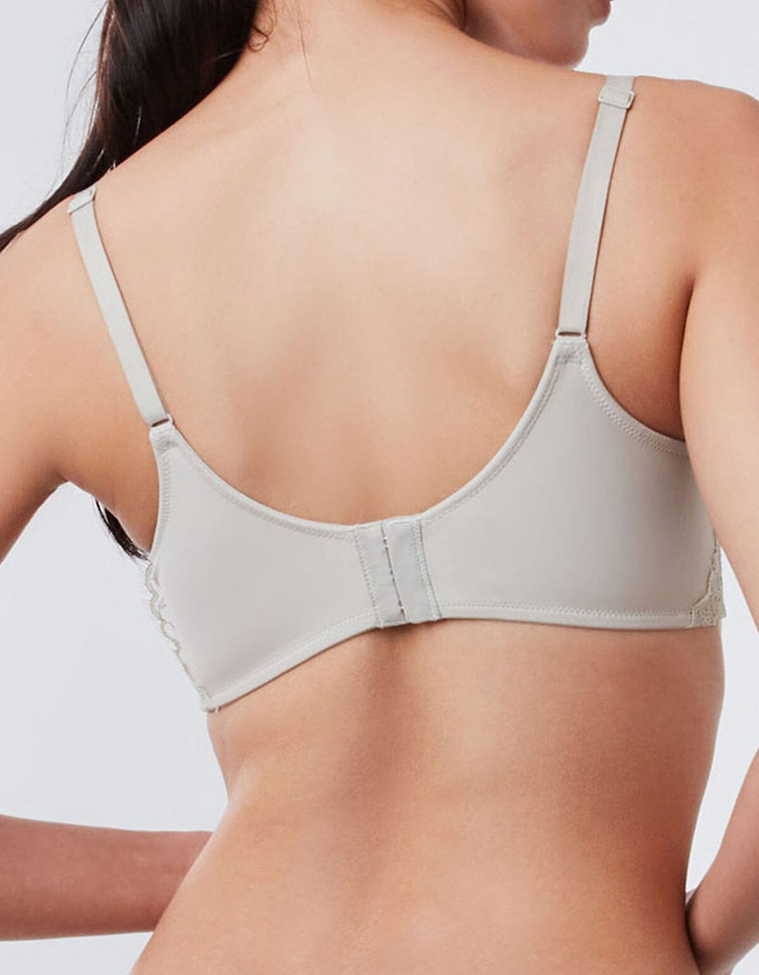 SOLUTION Airy REmatrixpad™ Non Wired Lace Bra Bra Her own words Agate Gray 70B 