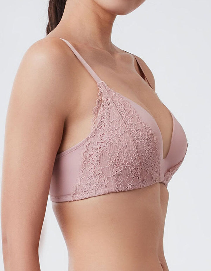SOLUTION Airy REmatrixpad™ Non Wired Lace Bra Bra Her own words 