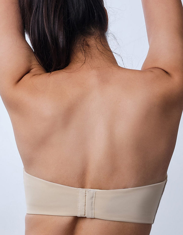 SUSTAINABLE REherbafoam™ Strapless Push Up Lace Bra Bra Her own words 