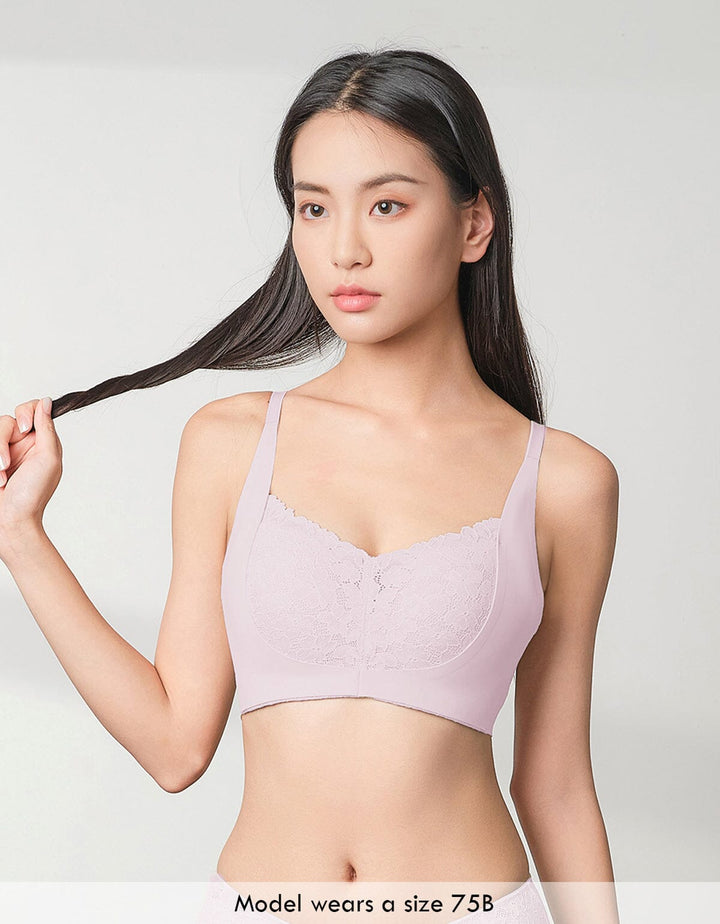 SOLUTION W-Support Non Wired Lace Bra Bra Her own words 