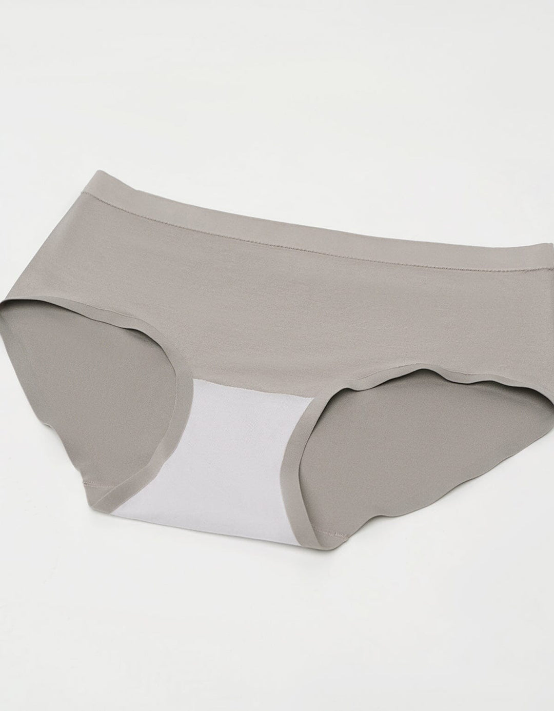 Seamless Knit Soft Touch Brief Panty Brief Her own words Forst Gray S 
