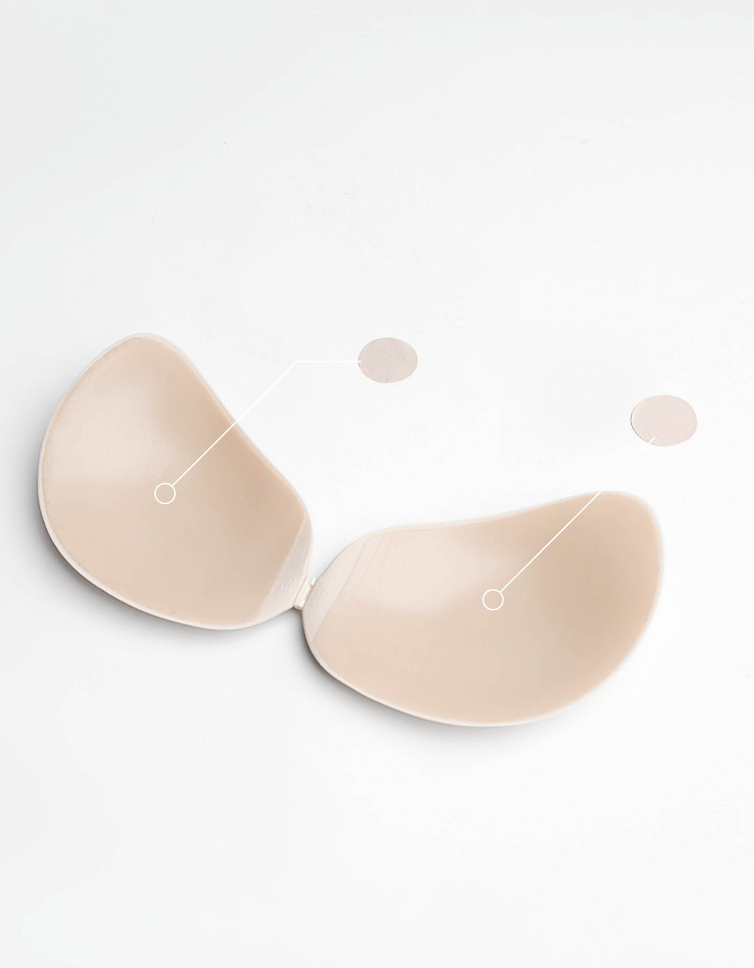 INVISIBLE Ultra-Thin Nude Bra Demi Nude Bra Her own words 