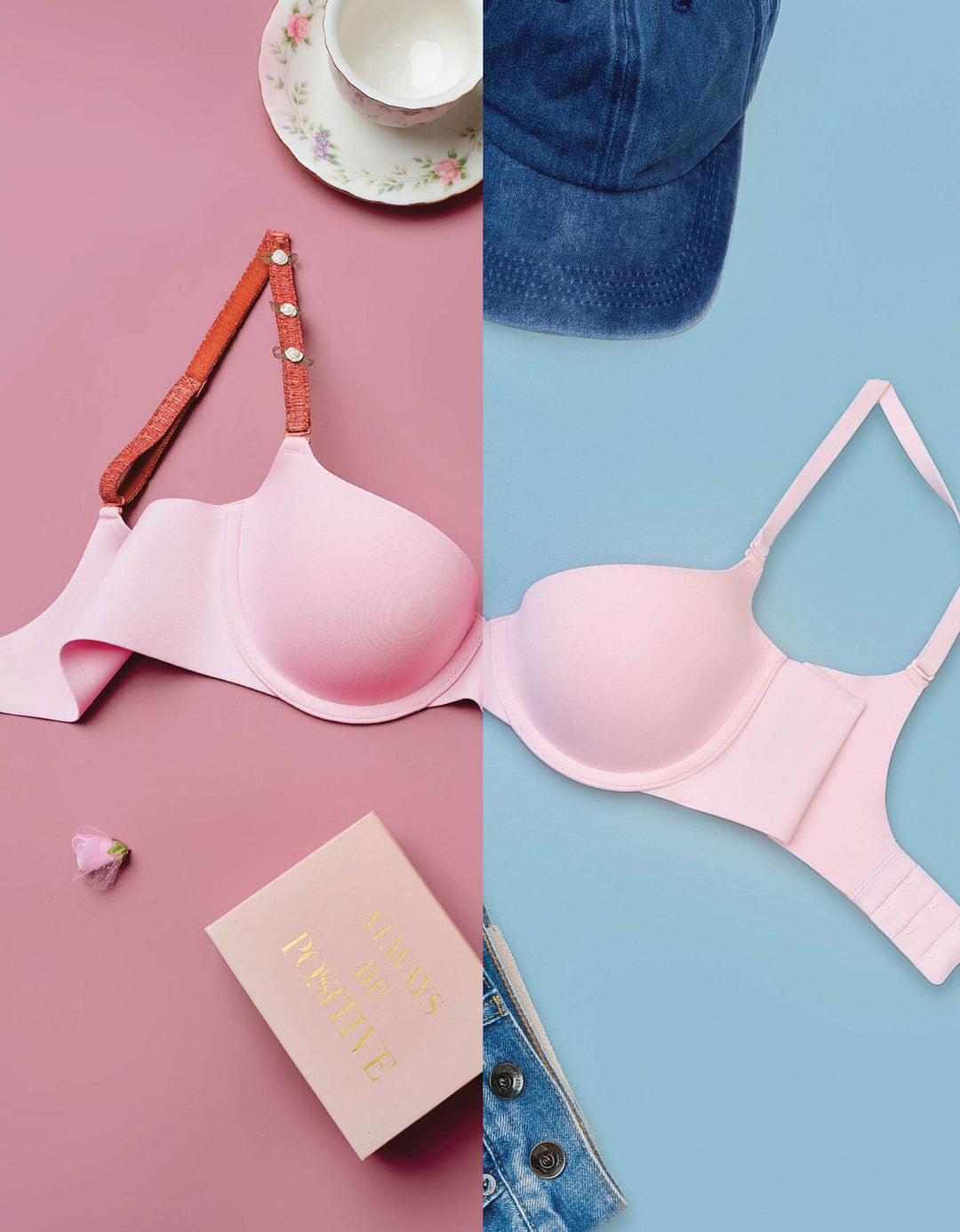 SIGNATURE-ALPHA Balconet Lightly Lined Bra Bra Her own words 