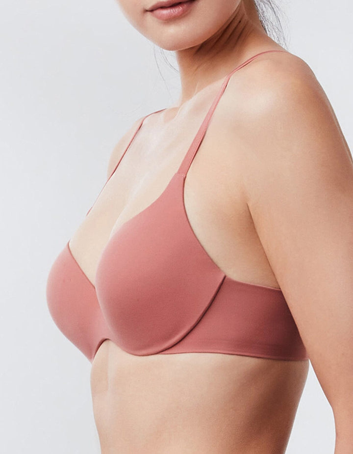 SIGNATURE Lightly Lined Bra Bra Her own words Withered Rose 70B 