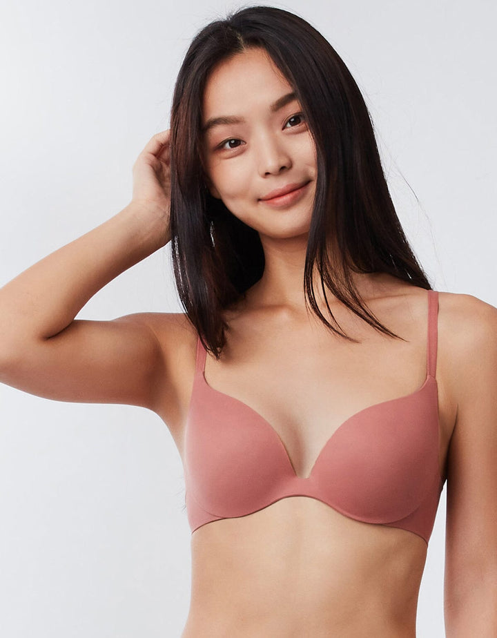 SIGNATURE Push Up Bra Bra Her own words Withered Rose 70A 