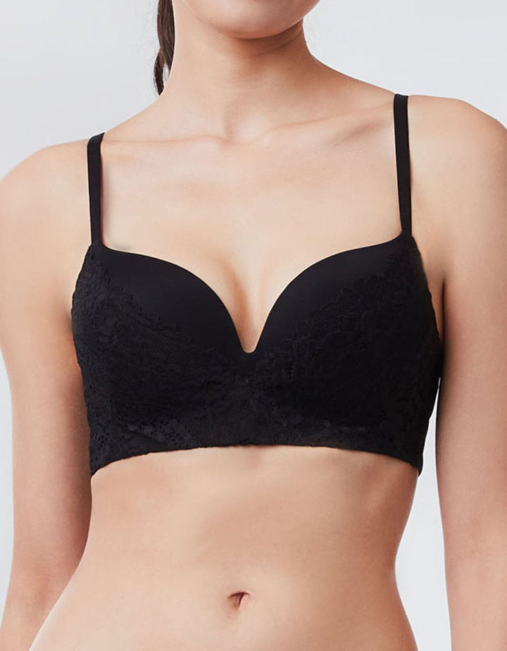 STYLIST W-Shape Support Non Wired Push Up Bra Bra Her own words 