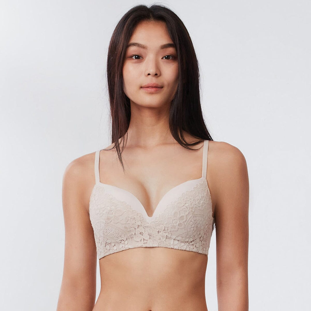 Stylist W-Shape Support Non Wired Push Up Bra Bra Her Own Words 