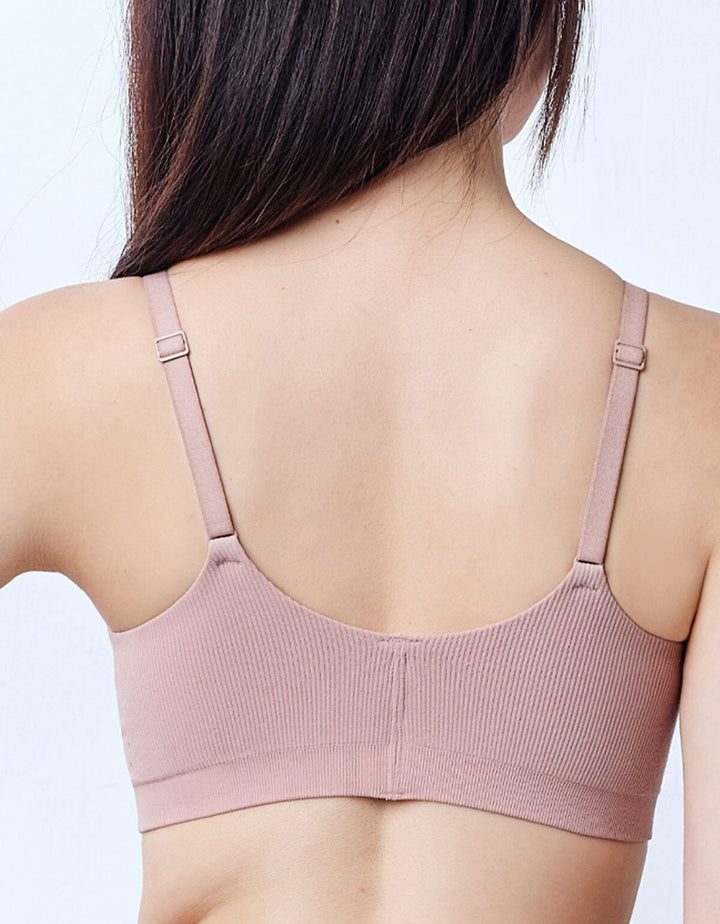 SUSTAINABLE REherbafoam™ REextraSkin™ W-Shape Support Knit Bra Top Bra Her own words 