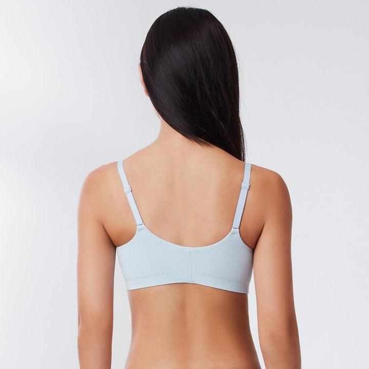 Sustainable REherbafoam??? & REextraSkin??? W-Shape Support Seamless Knit Bra Top Bra Her Own Words 