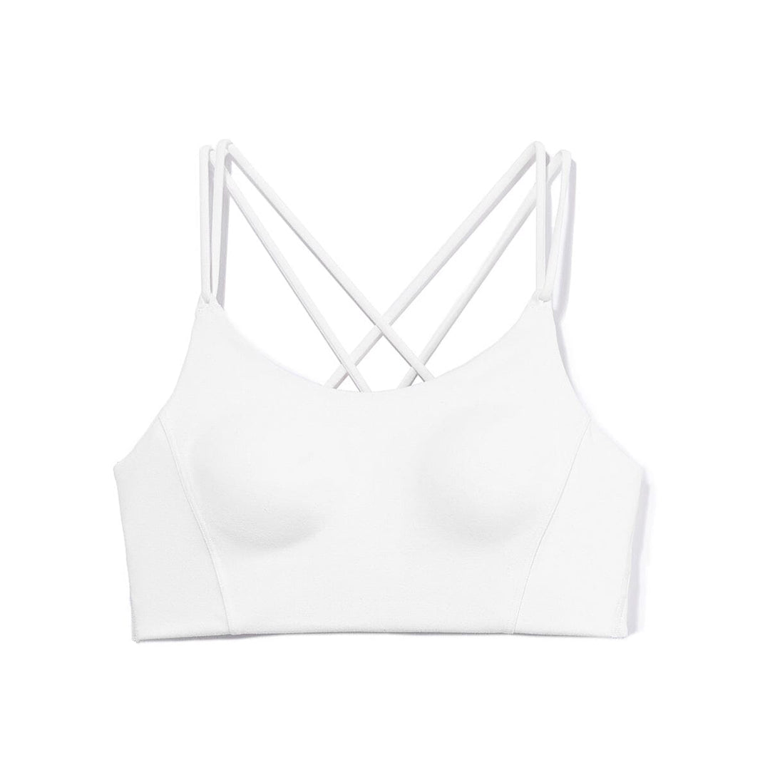 REextraSkin™ Medium Impact Yoga Sports Bra Sports Bra Her own words SPORTS Marshmallow 70B 