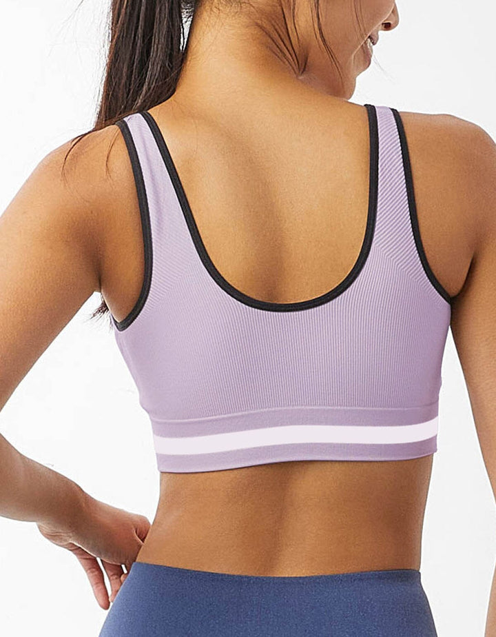 REextraSkin™ Medium Impact Knit Zip Front Sports Bra Sports Bra Her own words SPORTS 