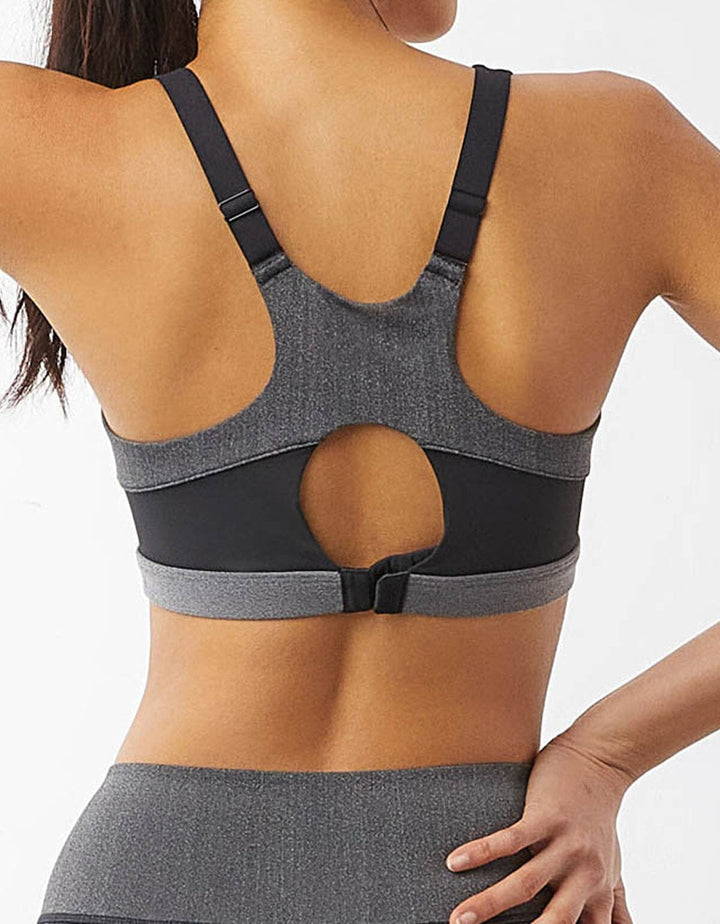 Demin Airy High Impact Sports Bra Sports Bra Her own words SPORTS 