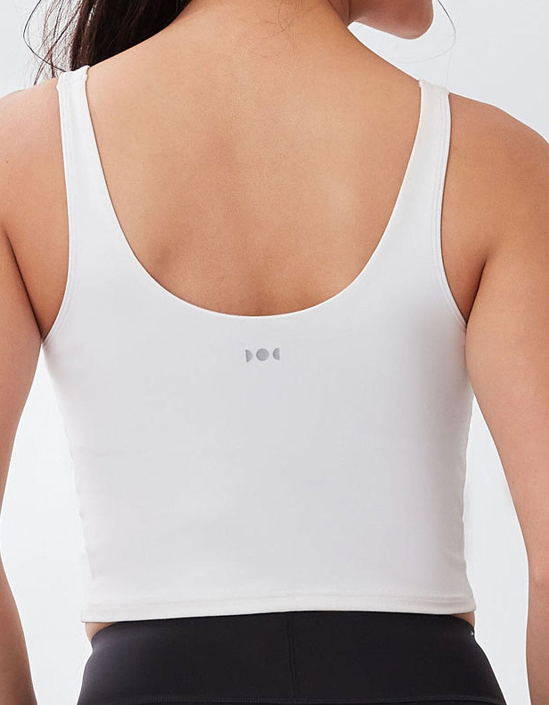 REextraSkin™ UV Protection Low Impact Longline Sports Bra Sports Bra Her own words SPORTS Bright White x Etherea XS 