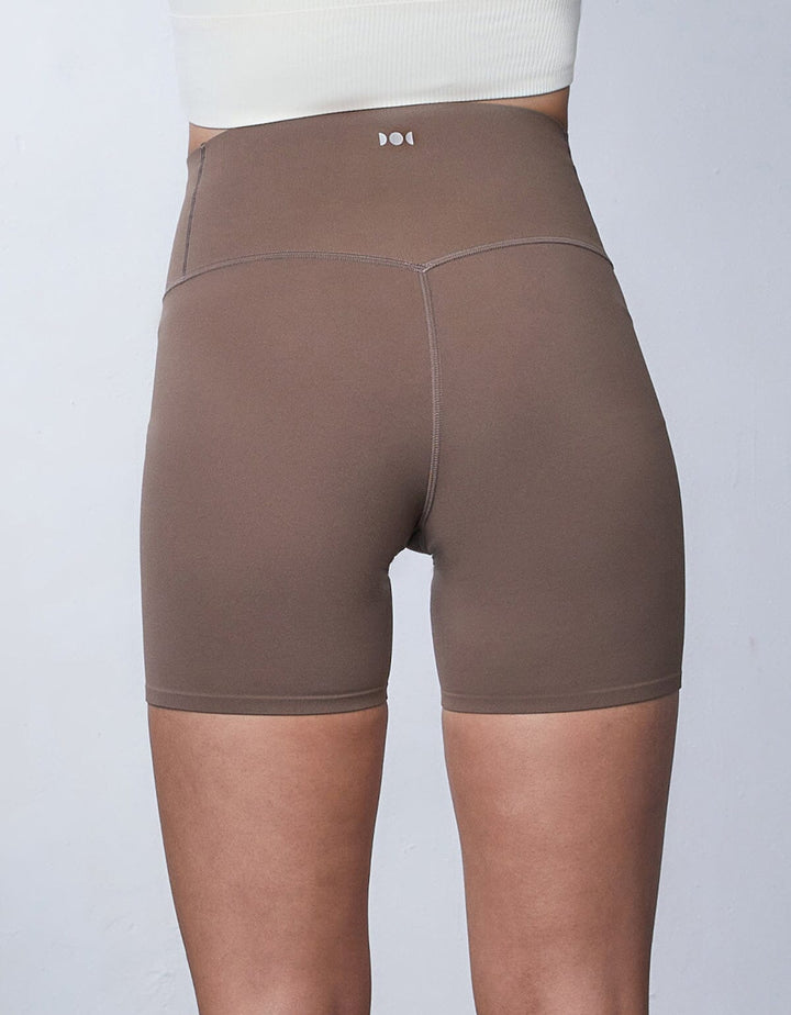 HOW-EFFORTLESS Medium Waist UV Protection Biker 6" Shorts Shorts Her own words SPORTS 