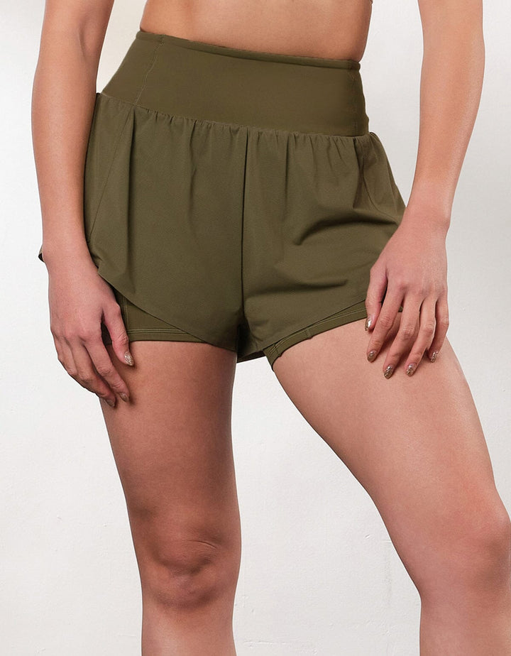 AQUA High Waist UV Protection Shorts Shorts Her own words SPORTS 