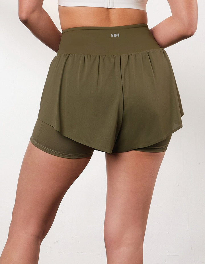 AQUA High Waist UV Protection Shorts Shorts Her own words SPORTS 