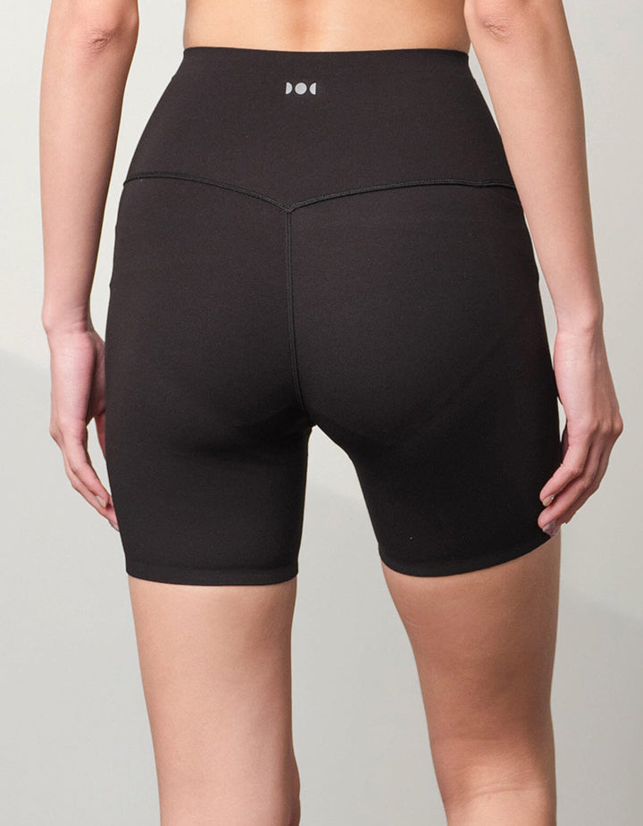 HOW-EFFORTLESS High Waist UV Protection Biker 6" Shorts Shorts Her own words SPORTS 