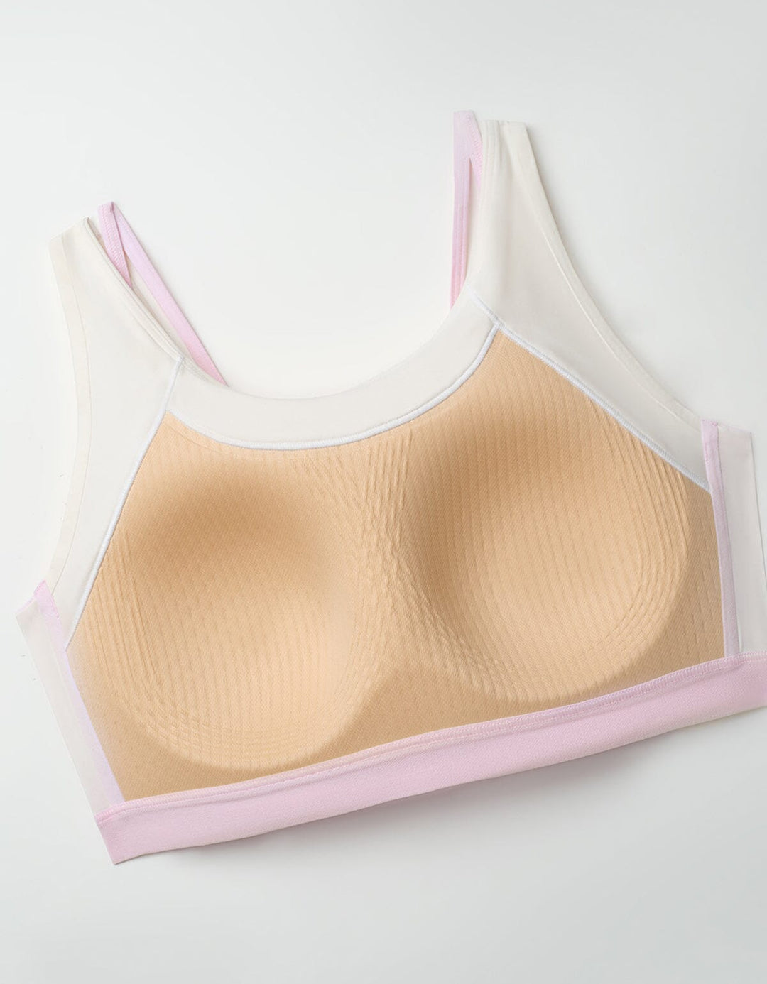 (No photo) HOW-AIRY Ribbed Breathable Medium Impact Sports Bra Sports Bra Her own words SPORTS 