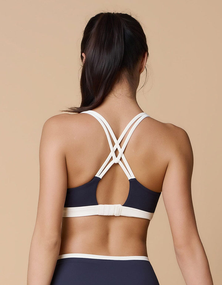 HOW-EFFORTLESS Bounce Free Running Sports bra Sports Bra Her own words SPORTS Night Sky XS (70A-B) 