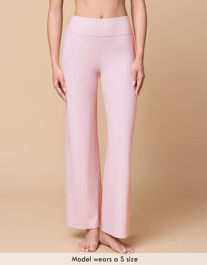 HOW-EFFORTLESS Mid Waist Straightleg Pants Leggings Her own words SPORTS 