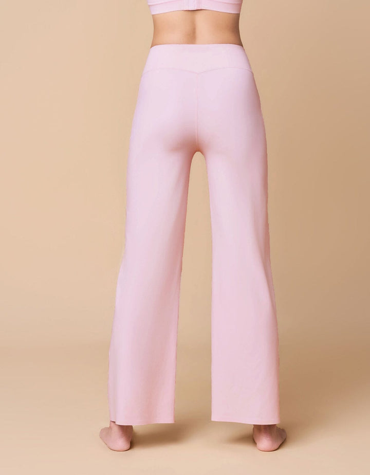 HOW-EFFORTLESS Mid Waist Straightleg Pants Leggings Her own words SPORTS 