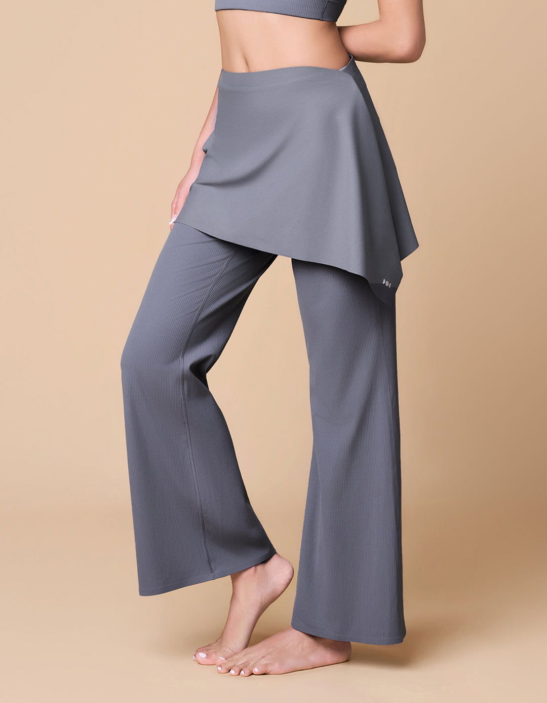 HOW-EFFORTLESS Cover-Up Skirt Skirt Her own words SPORTS Folkstone Grey XS/S 
