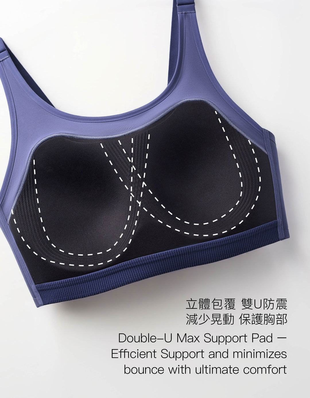 HOW-CONTROLLED Bounce Free High Impact Sports Bra Sports Bra Her own words SPORTS 