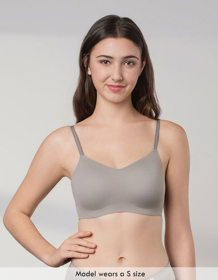 INVISIBLE REextraSkin™ & REsiltech™ Light Push Up Bralette Bra Her own words 